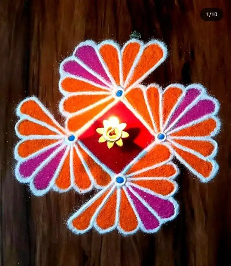 500+ Diwali Rangoli Design Simple And Easy